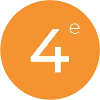pictogramme orange quatrième