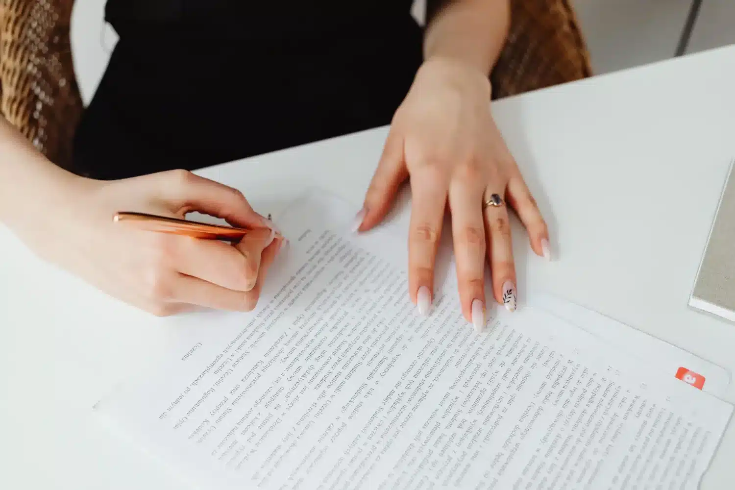 administratif- signature- document