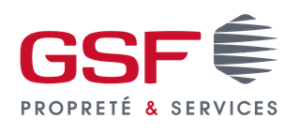 logo GSF propreté et services