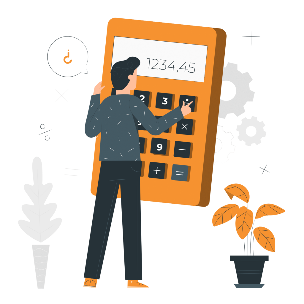 homme calculatrice