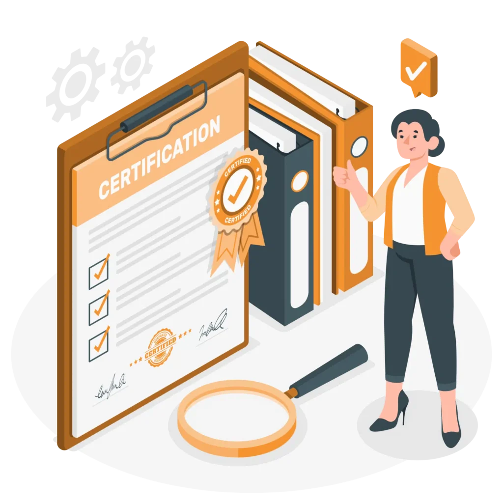 certification femme document