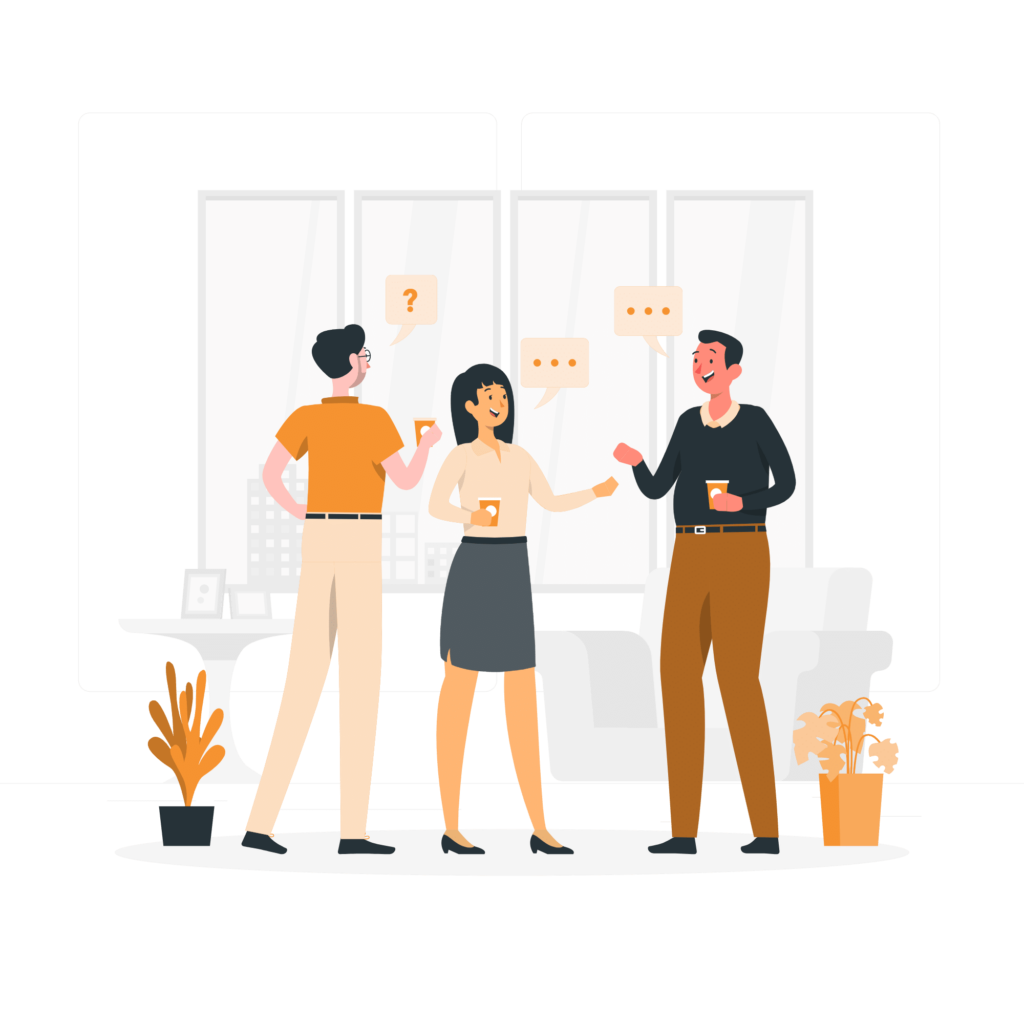 discussion collaborateurs