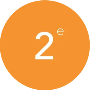 pictogramme deuxième orange