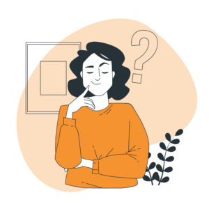 illustration d'une personne qui réfléchit