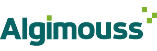 Logo de Algimouss vert foncé et vert clair