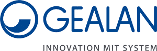 Logo de Gealan, entreprise spécialisée en systèmes de fenêtres