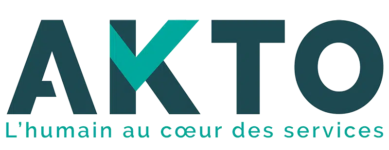 Logo de AKTO - L'humain au cœur des services