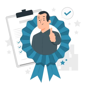ChatGPT a dit : Voici les balises alt courtes pour ces deux illustrations : Image 1 (femme multitâche avec plusieurs bras) alt="Femme multitâche utilisant un ordinateur avec plusieurs outils" Image 2 (homme avec un ruban de qualité) alt="Homme avec un ruban de certification et une checklist validée