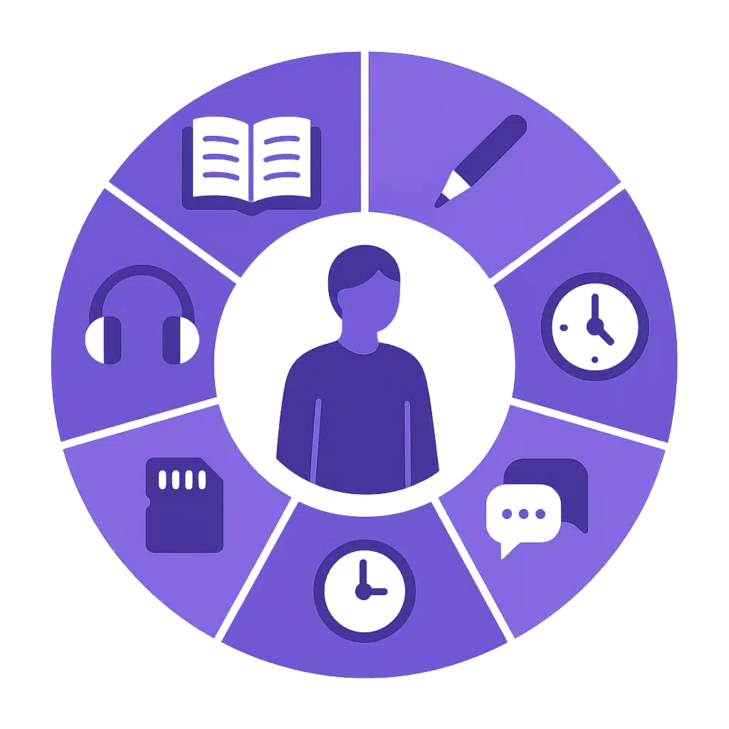 illustration-routine-travail-hebdomadaire-flat-design