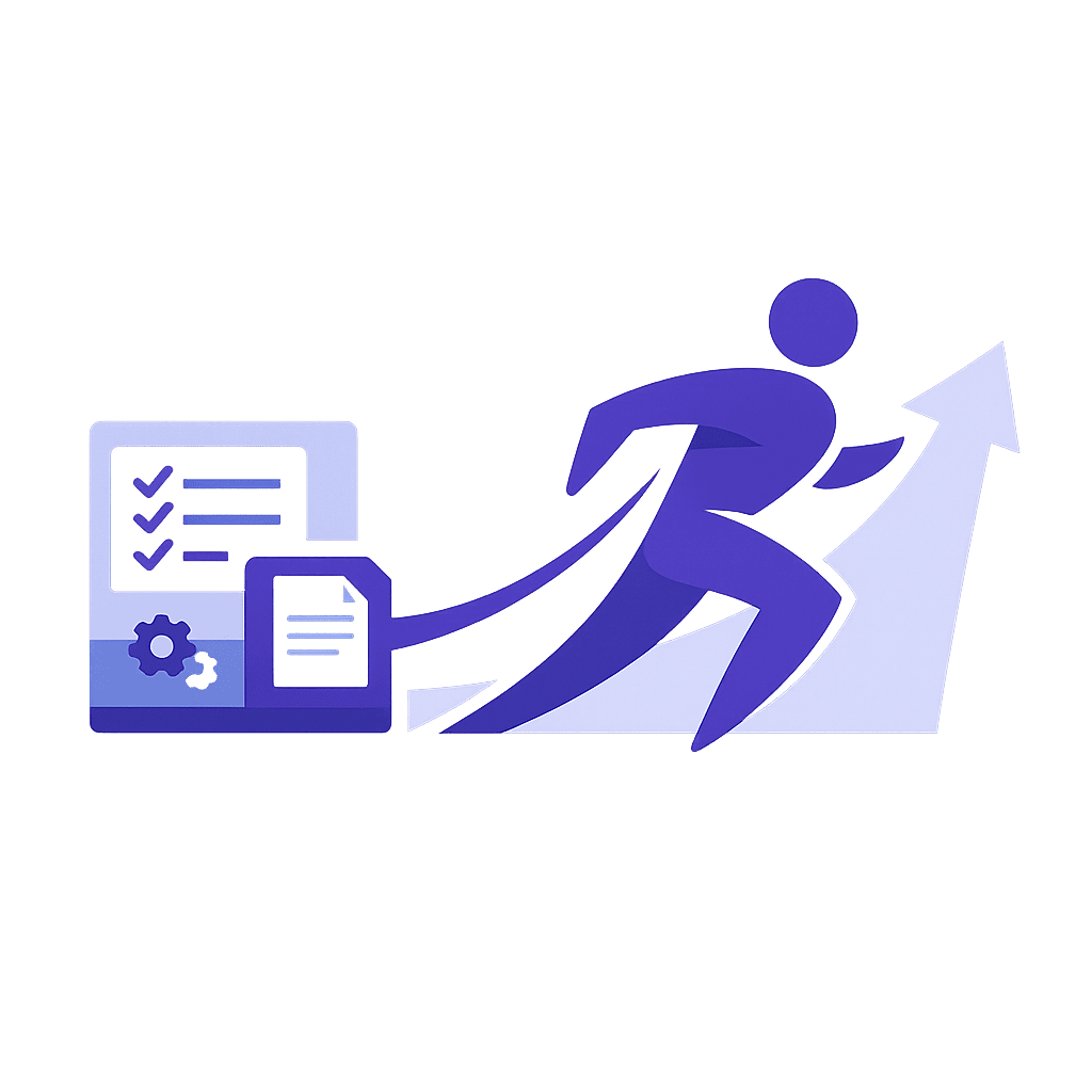 illustration-organisme-formation-croissance-administratif-qualiopi-flat-design