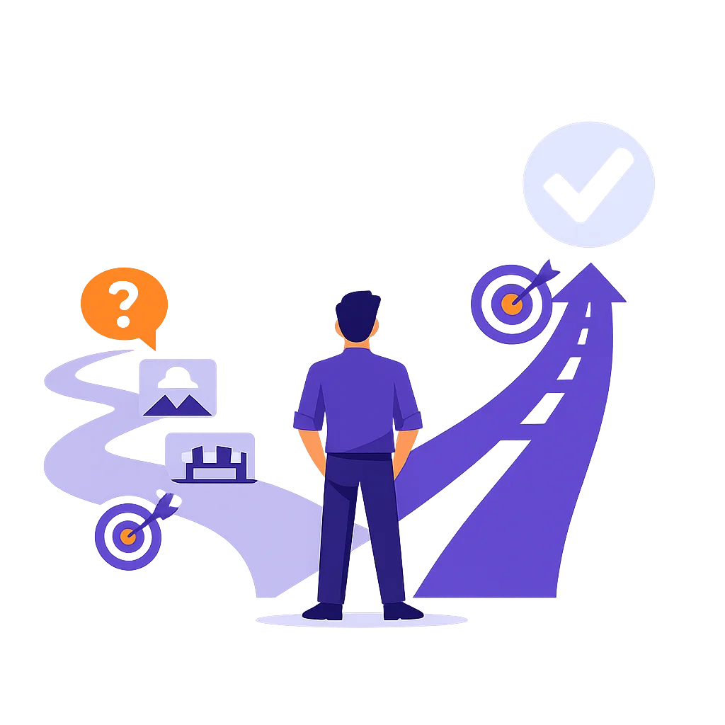 illustration-prospect-decision-besoins-flat-design