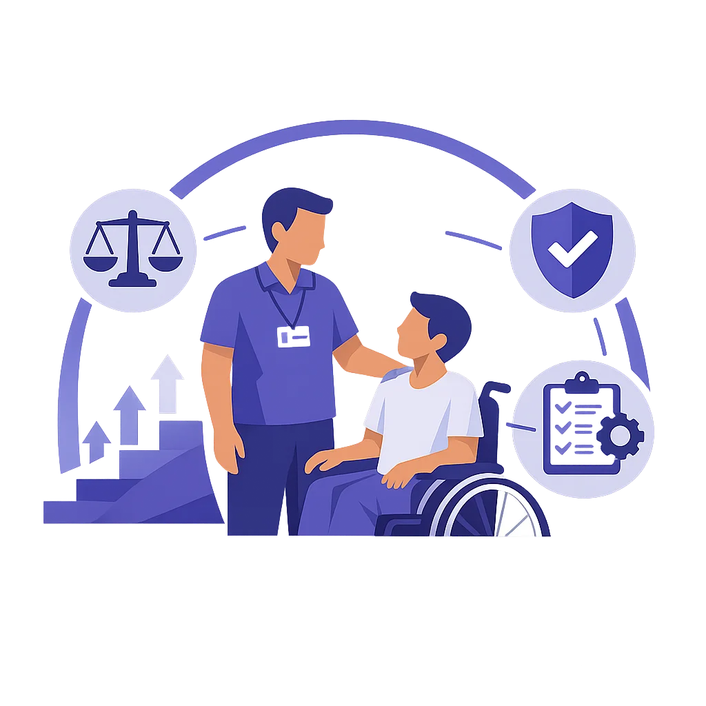 illustration-accompagnement-vie-affective-handicap-flat-design